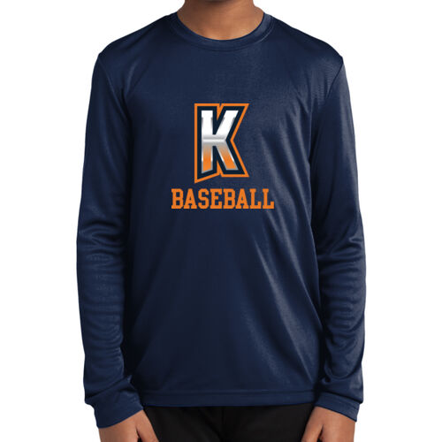 Kirkwood Baseball  - Youth Long Sleeve PosiCharge ® Competitor Tee Thumbnail