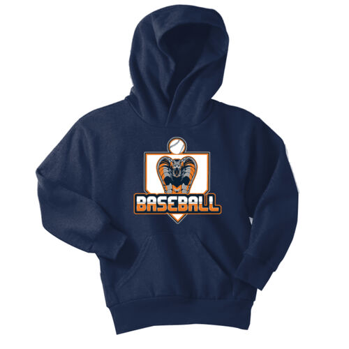 Kirkwood Baseball  - Youth Core Fleece Pullover Hooded Sweatshirt Thumbnail
