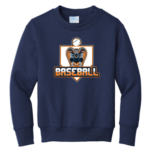 Kirkwood Baseball  - Youth Core Fleece Crewneck Sweatshirt Thumbnail