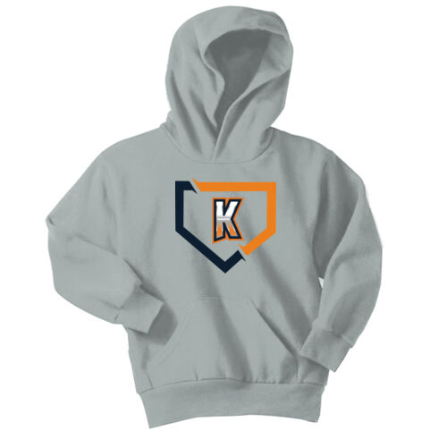 Kirkwood Baseball Plate - Youth Core Fleece Pullover Hooded Sweatshirt Thumbnail
