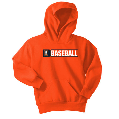 Kirkwood Baseball  - Youth Core Fleece Pullover Hooded Sweatshirt Thumbnail