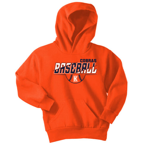 Kirkwood Baseball  - Youth Core Fleece Pullover Hooded Sweatshirt Thumbnail