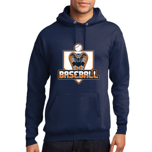 Kirkwood Baseball + CUSTOMIZED BACK - Core Fleece Pullover Hooded Sweatshirt Thumbnail