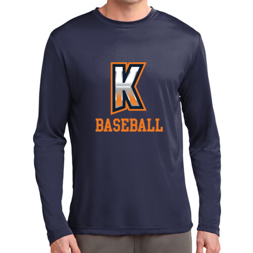 Kirkwood Baseball + CUSTOMIZED BACK - Long Sleeve PosiCharge ® Competitor Tee Thumbnail