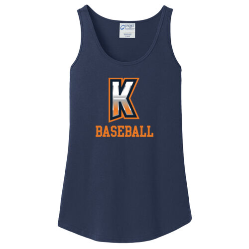 Kirkwood Baseball  - Women's Core Cotton Tank Top Thumbnail
